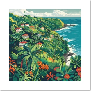 Dominica Posters and Art